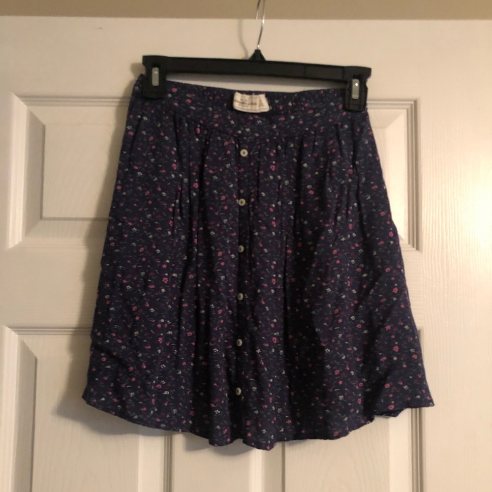 Abercrombie & Fitch Floral Skirt